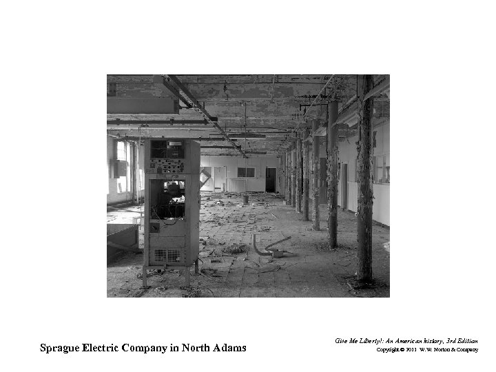 Sprague Electric Company in North Adams Give Me Liberty!: An American history, 3 rd