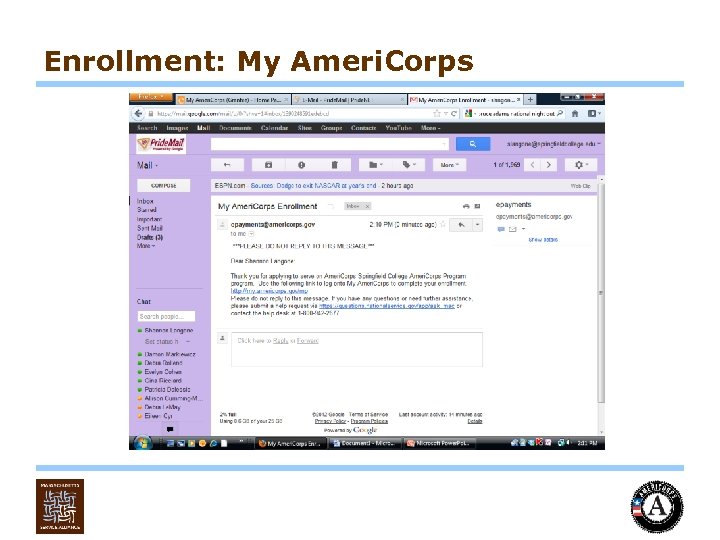 Enrollment: My Ameri. Corps 