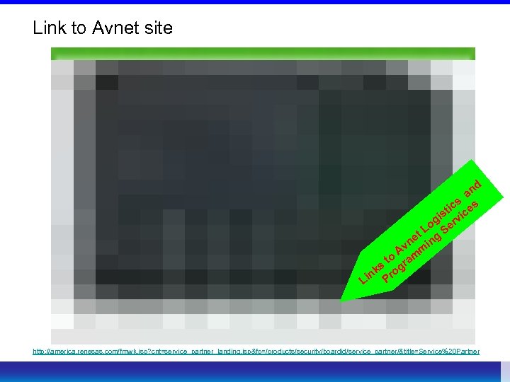 Link to Avnet site d an s tic ices is v og er L