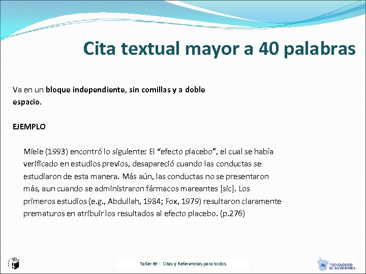 Taller 5 Citas Y Referencias Para Todos Alejandra