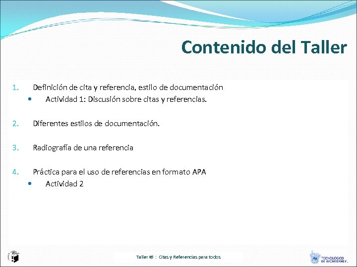 Taller 5 Citas Y Referencias Para Todos Alejandra