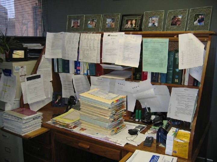 WE NEED TO KNOW THE ENEMY Anytime you see paper, it is a sign