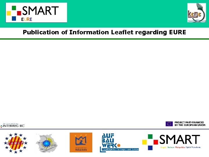 EURE Publication of Information Leaflet regarding EURE 