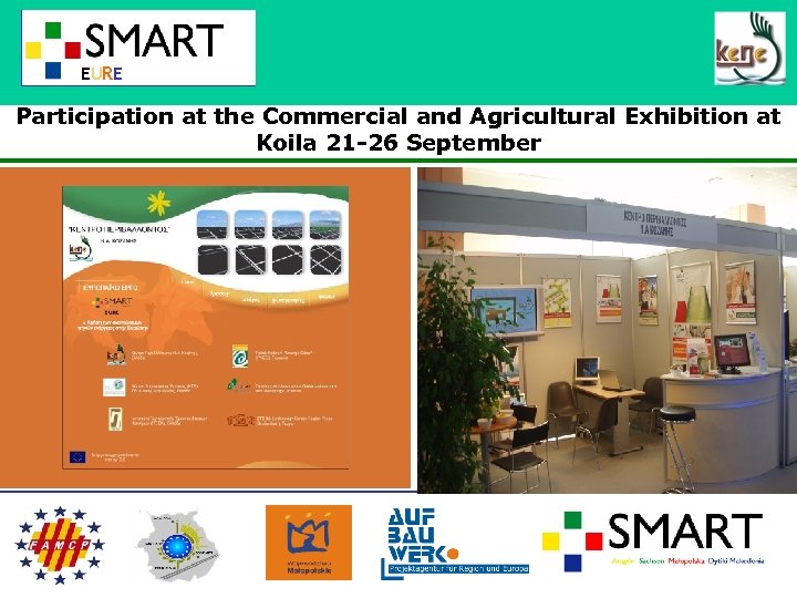 EURE Participation at the Commercial and Agricultural Exhibition at Koila 21 -26 September 