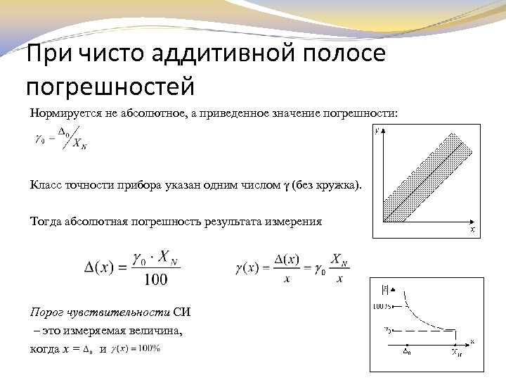 Что значит приведенная. Аддитивная и мультипликативная погрешность по классу точности. Аддитивная погрешность формула. Аддитивная составляющая погрешности.