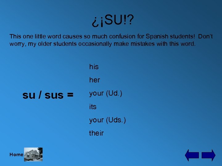 ¿¡SU!? This one little word causes so much confusion for Spanish students! Don’t worry,