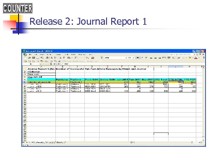 Release 2: Journal Report 1 