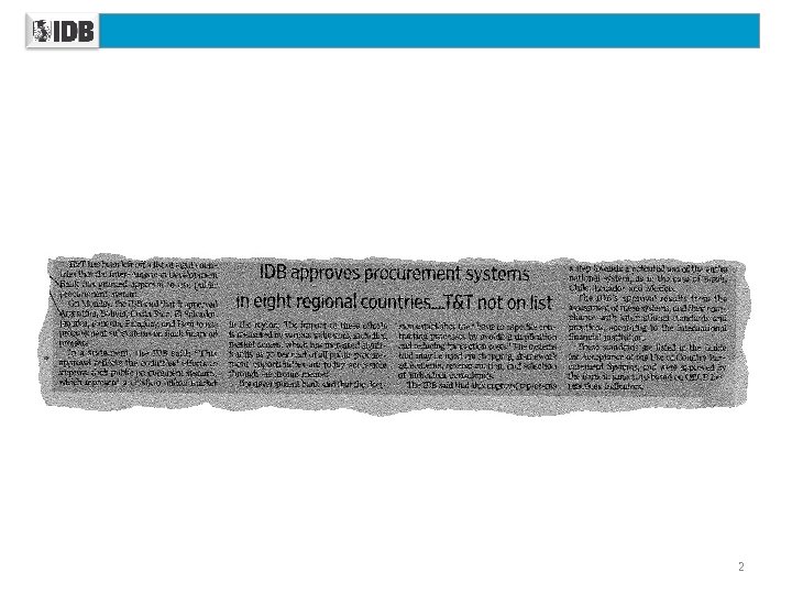 Aceptación de sistemas de adquisiciones 2 