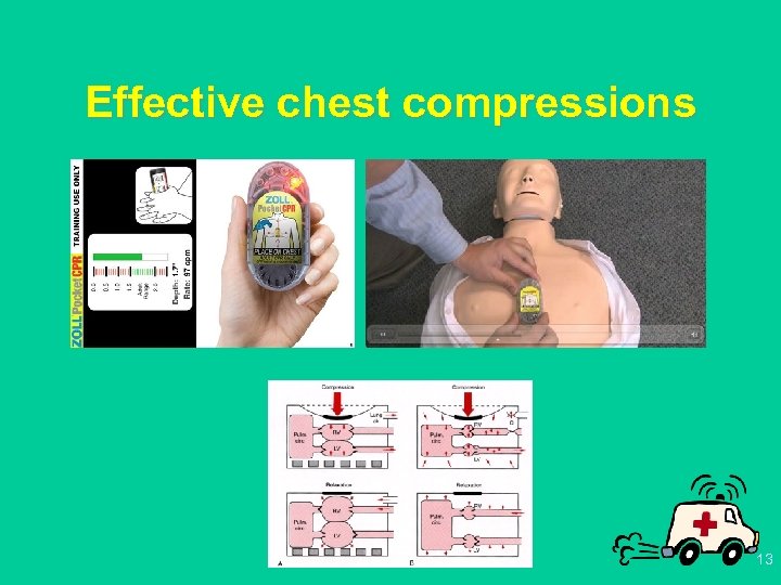 Effective chest compressions 13 