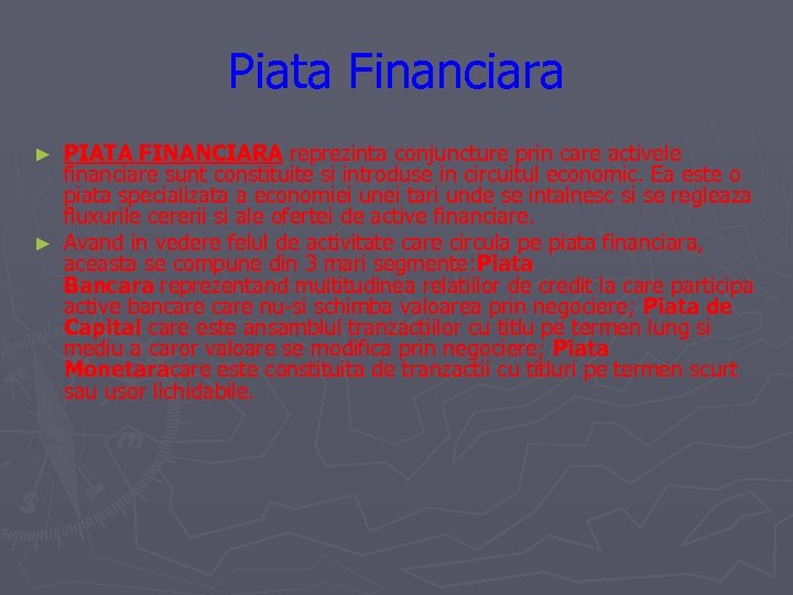 PROIECT LA ECONOMIE Elev Istrate Silvia Mihaela Clasa