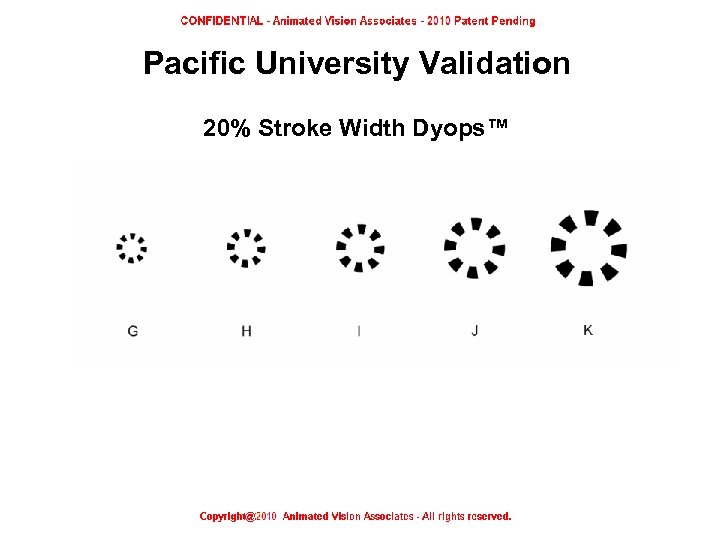 Pacific University Validation 20% Stroke Width Dyops™ 