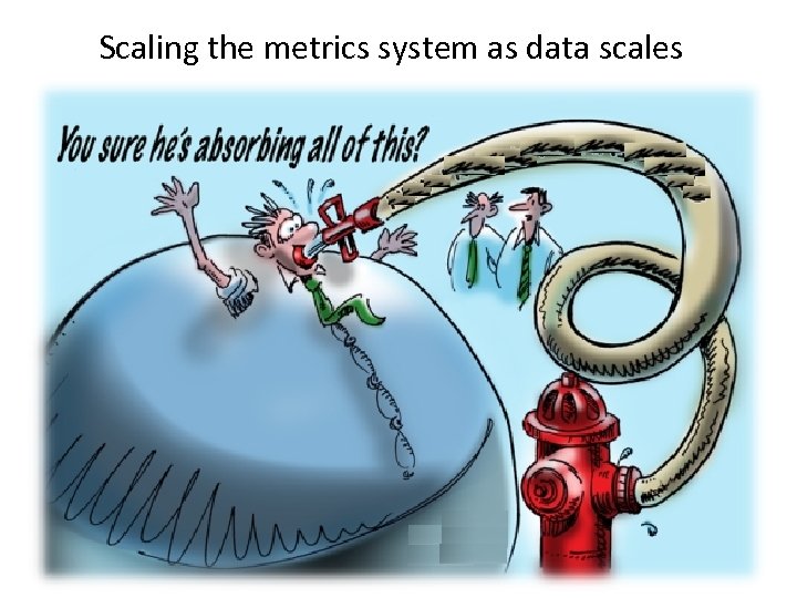 Scaling the metrics system as data scales 
