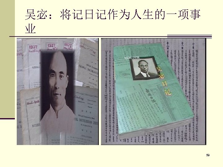 吴宓：将记日记作为人生的一项事 业 88 59 