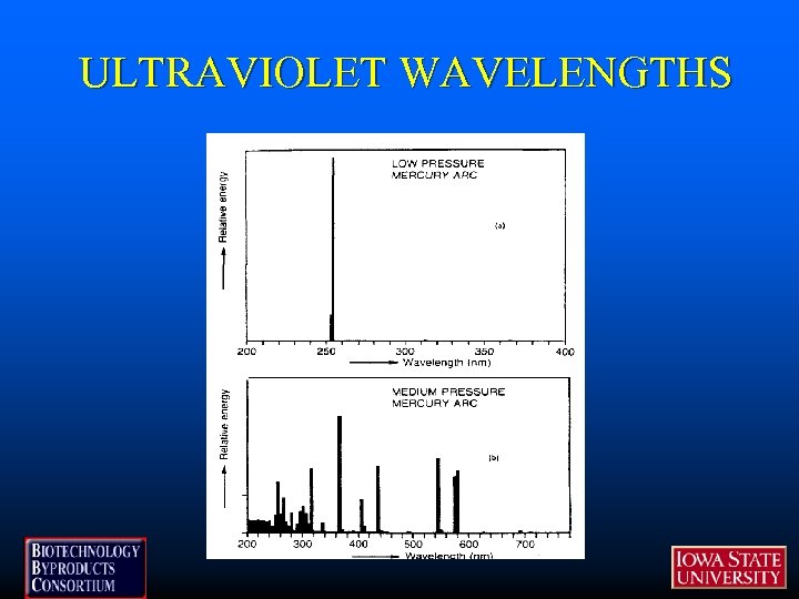 ULTRAVIOLET WAVELENGTHS 