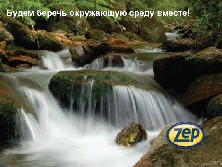 Будем беречь окружающую среду вместе! 