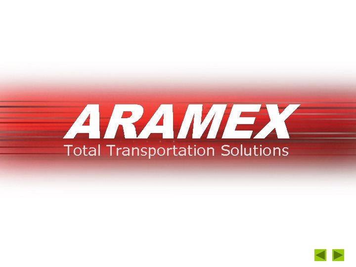 Total ARAMEX Total Transportation Solutions 