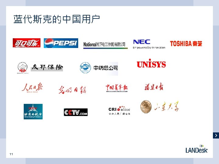 蓝代斯克的中国用户 11 