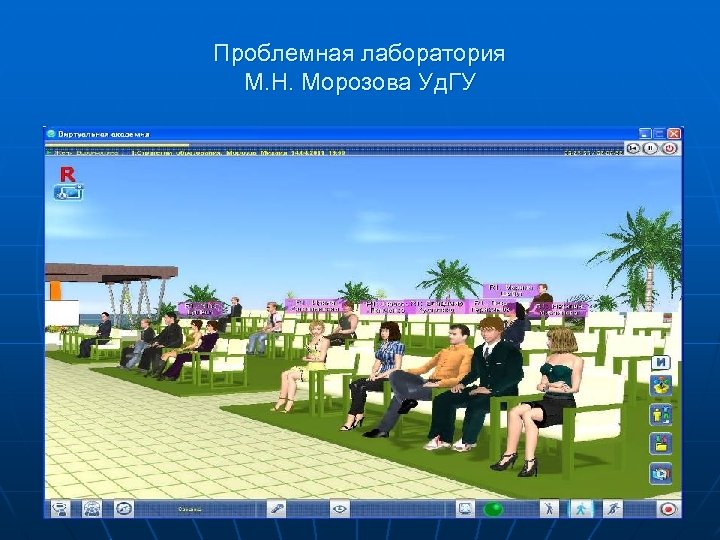 Проблемная лаборатория М. Н. Морозова Уд. ГУ 36 