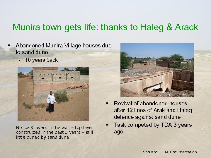 Munira town gets life: thanks to Haleg & Arack § Abondoned Munira Village houses