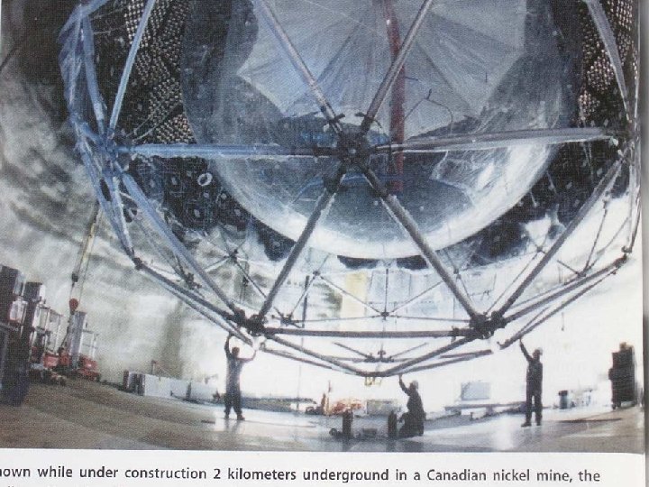 Sudbury neutrino detector 