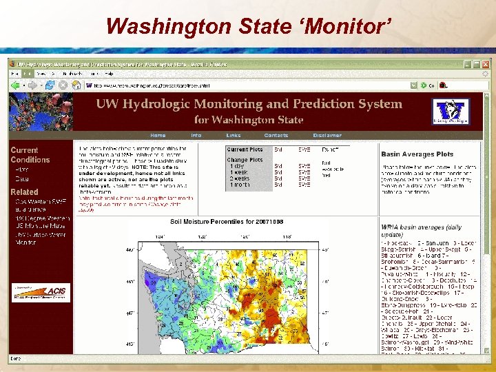 Washington State ‘Monitor’ 