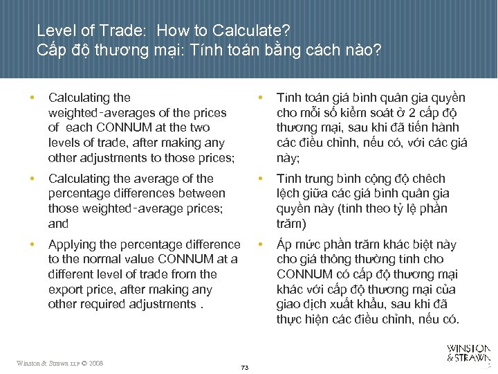 Level of Trade: How to Calculate? Cấp độ thương mại: Tính toán bằng cách
