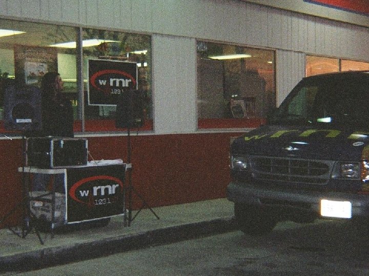 WRNR Advertising n Picture of $103. 1 day. 