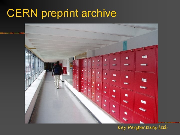 CERN preprint archive Key Perspectives Ltd 