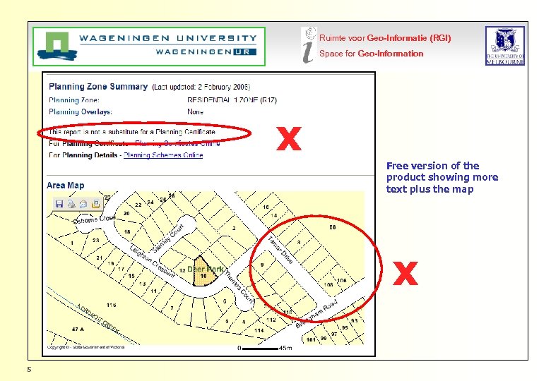 Ruimte voor Geo-Informatie (RGI) Space for Geo-Information x Free version of the product showing