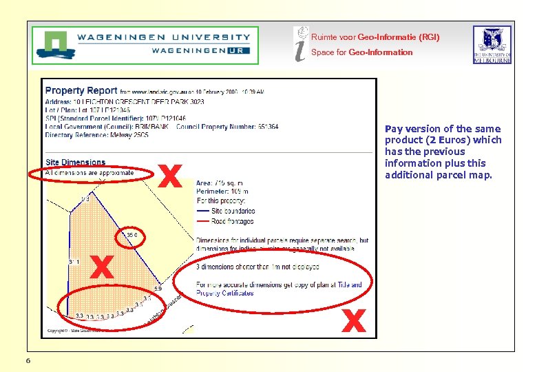 Ruimte voor Geo-Informatie (RGI) Space for Geo-Information Pay version of the same product (2