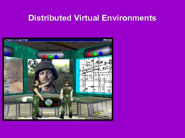 Distributed Virtual Environments 