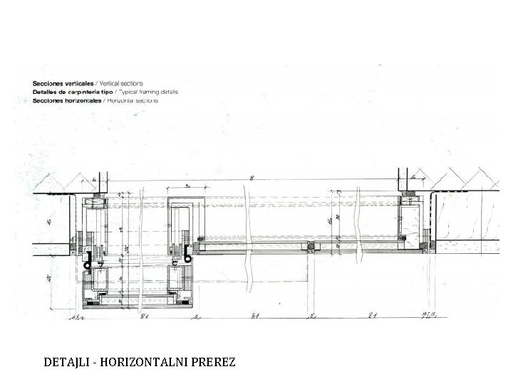 DETAJLI - HORIZONTALNI PREREZ 