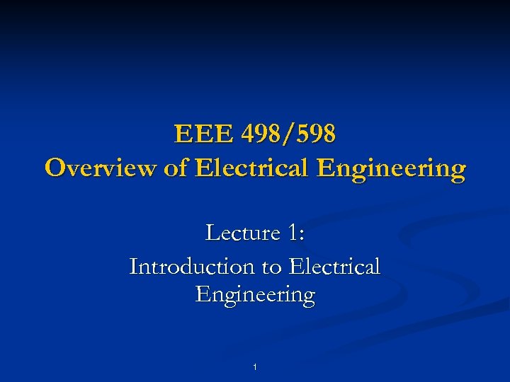 eee electrical