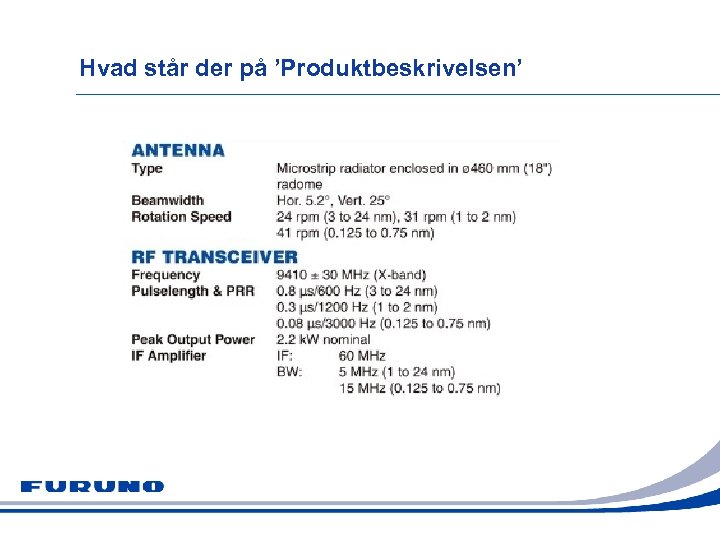 Hvad står der på ’Produktbeskrivelsen’ 