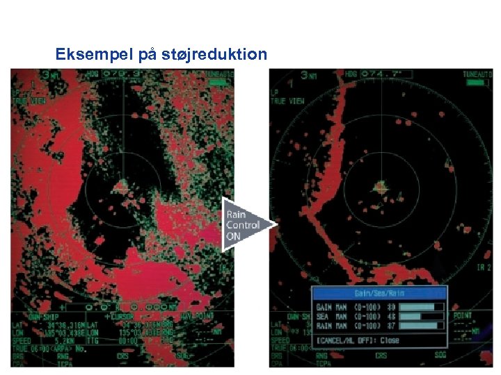 Eksempel på støjreduktion 