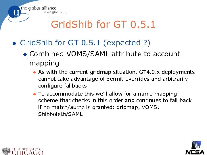 Grid. Shib for GT 0. 5. 1 l Grid. Shib for GT 0. 5.