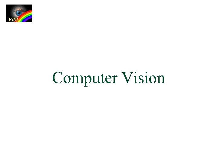 Computer Vision 
