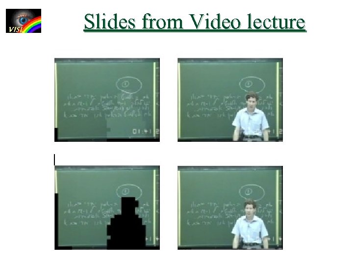 Slides from Video lecture 