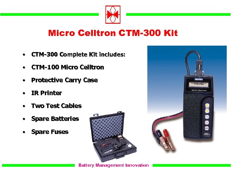 Micro Celltron CTM-300 Kit • CTM-300 Complete Kit includes: • CTM-100 Micro Celltron •