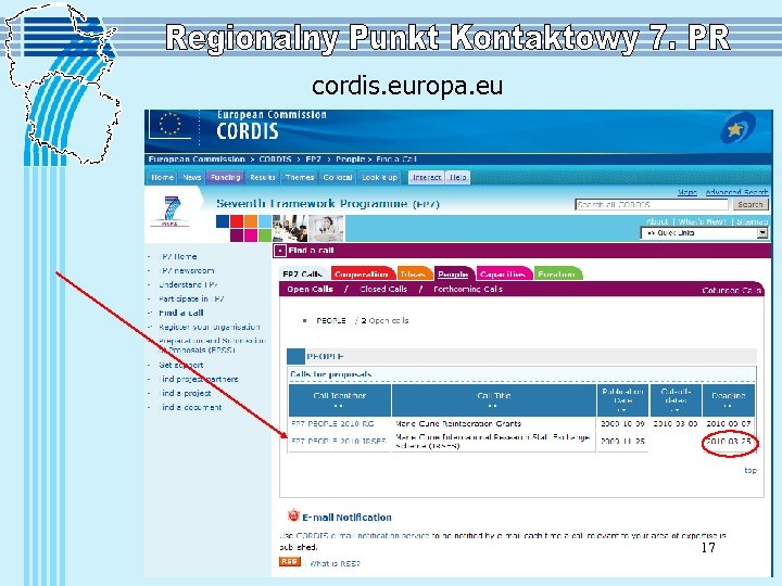 cordis. europa. eu 17 
