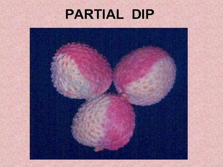 PARTIAL DIP 