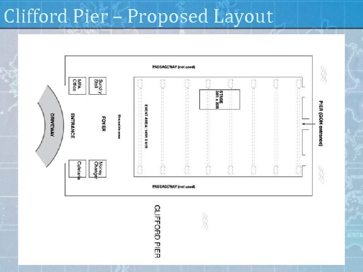 Clifford Pier – Proposed Layout 