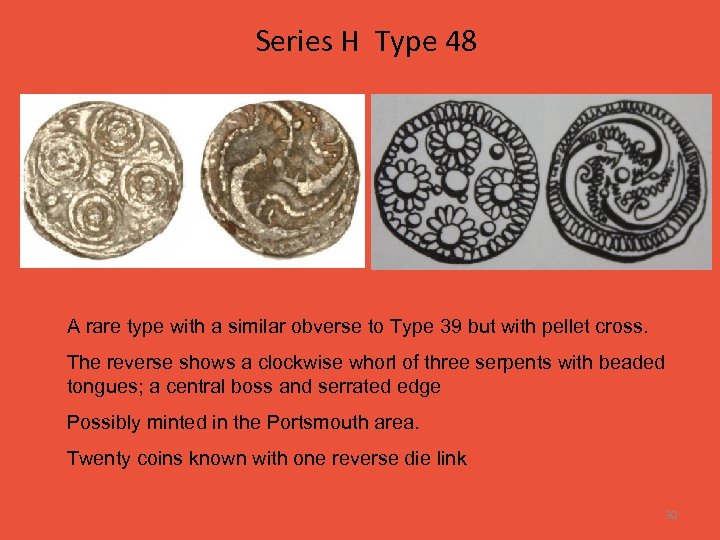 Series H Type 48 A rare type with a similar obverse to Type 39