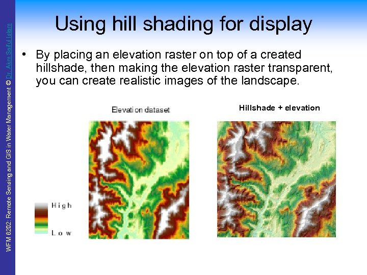 WFM 6202: Remote Sensing and GIS in Water Management © Dr. Akm Saiful Islam