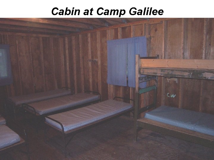 Cabin at Camp Galilee 