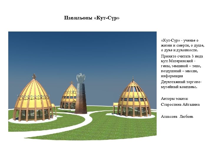 Павильоны «Кут-Сүр» «Кут Сүр» ученье о жизни и смерти, о душе, о духе и