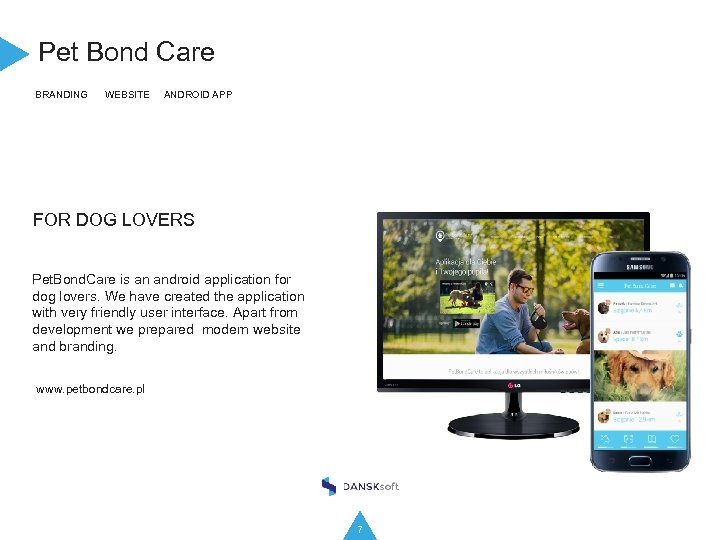 Pet Bond Care BRANDING WEBSITE ANDROID APP FOR DOG LOVERS Pet. Bond. Care is