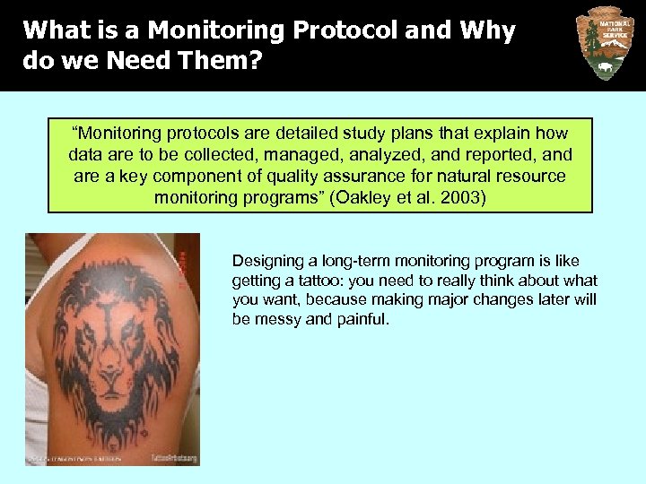 What is a Monitoring Protocol and Why do we Need Them? “Monitoring protocols are