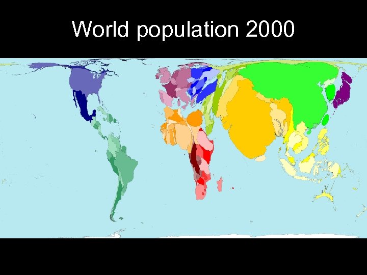 World population 2000 