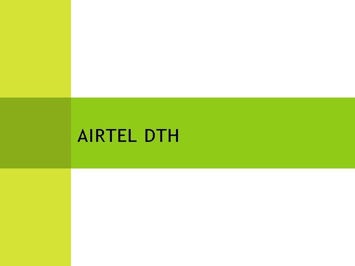 AIRTEL DTH 